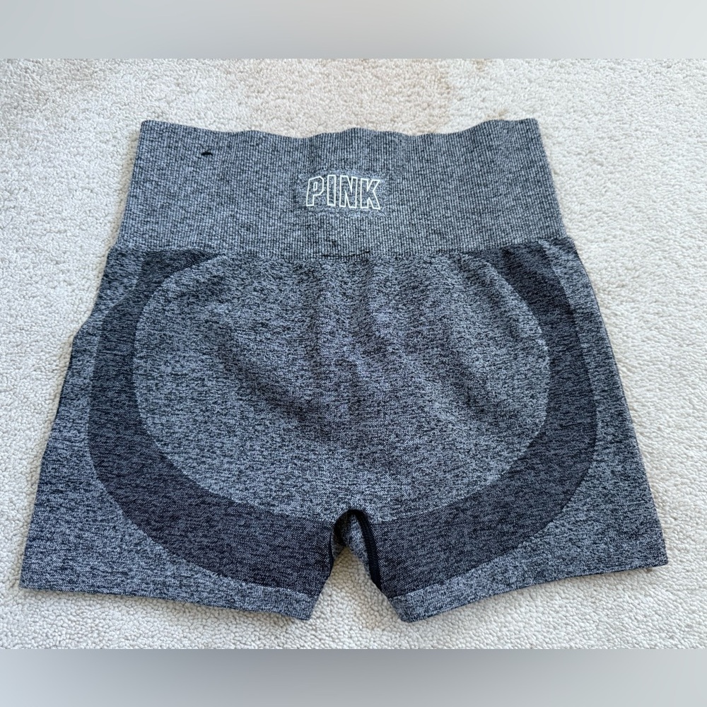 VS PINK High-Waisted Spandex Shorts